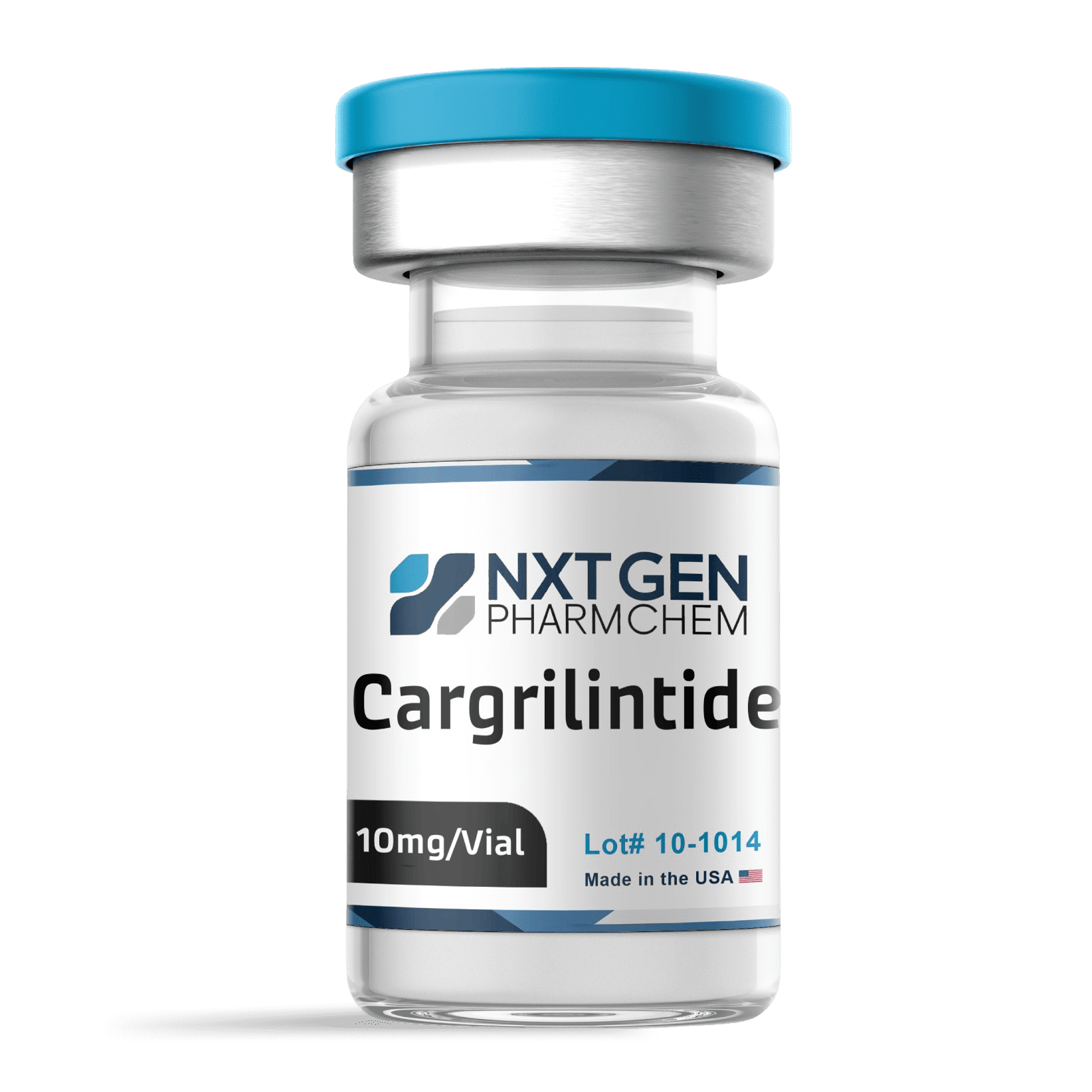 Vial labeled "Cagrilintide" from NXTGEN PharmChem.