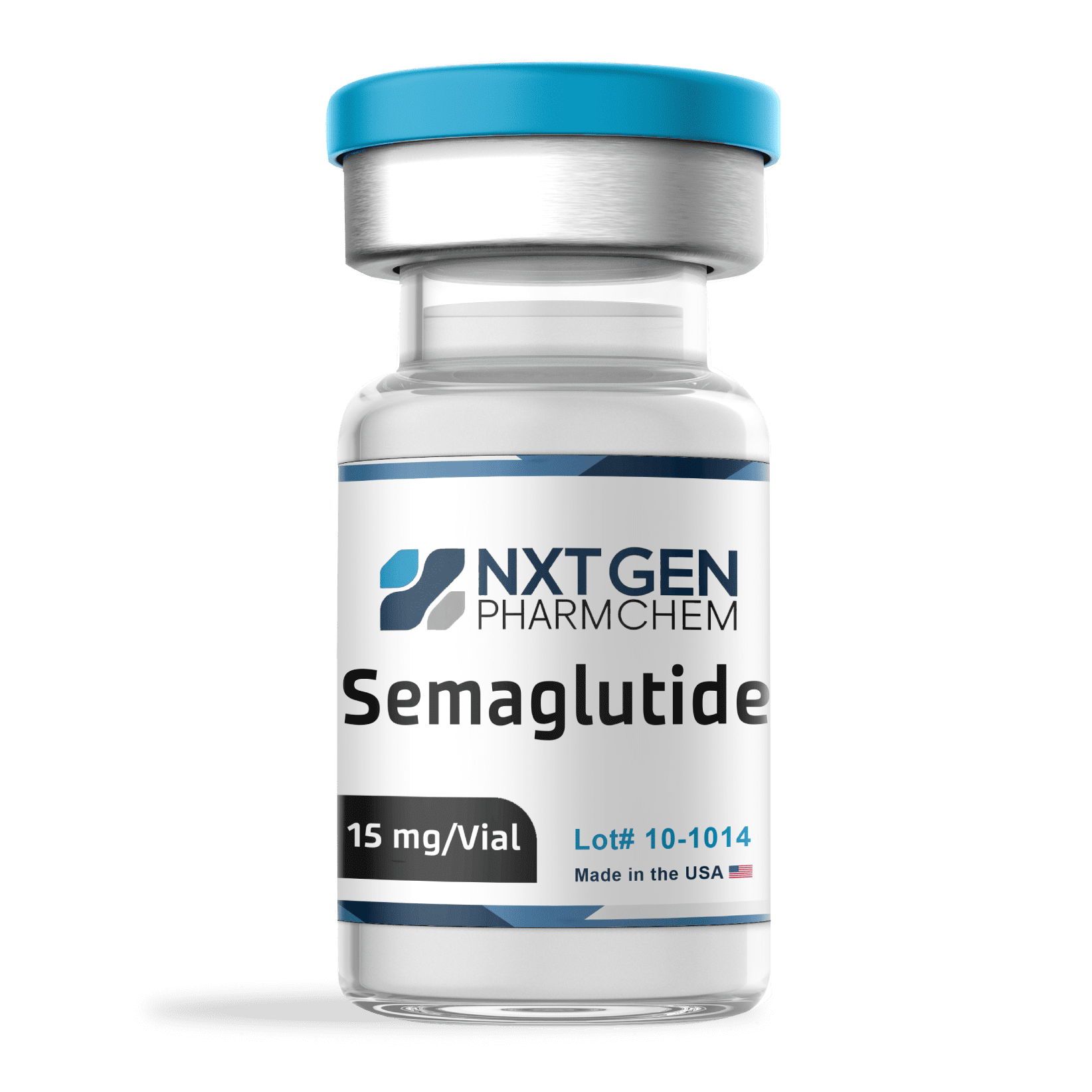 Semaglutide vial labeled "NXTGEN PHARMCHEM".