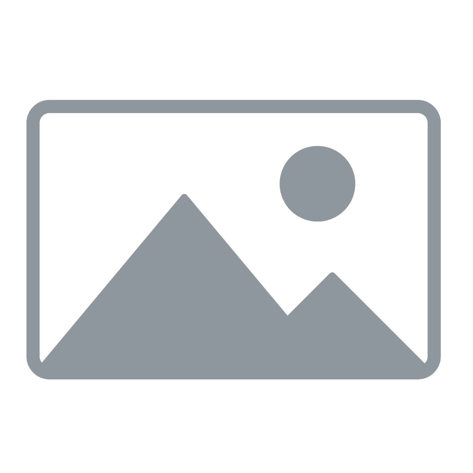 Mountains and sun silhouette icon.